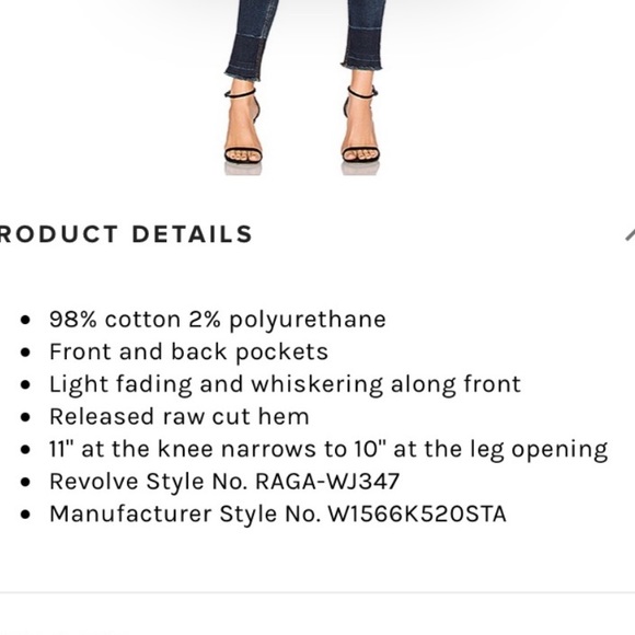 30-50%OFF BUNDLES! NWOT RAG&BONE HIGH-RISE SKINNY RAW HEM JEANS SIZE 32 - Picture 3 of 16